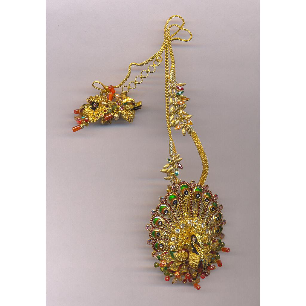 GOLD HALF SET ROUND PLAIN FANCY