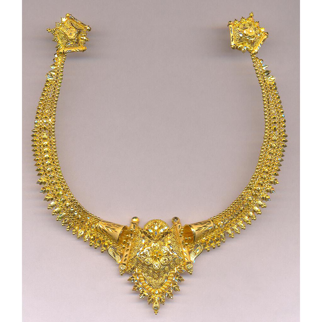 GOLD HALF SET ROUND PLAIN FANCY