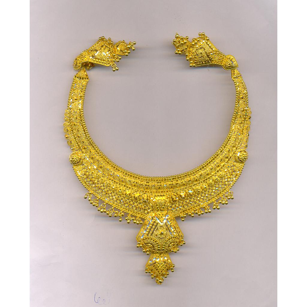GOLD HALF SET ROUND PLAIN FANCY