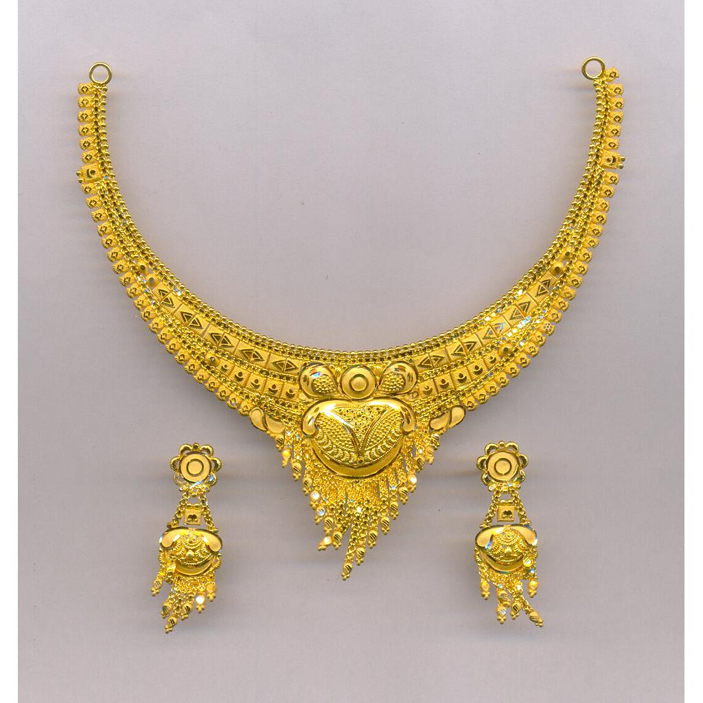 GOLD HALF SET ROUND PLAIN FANCY