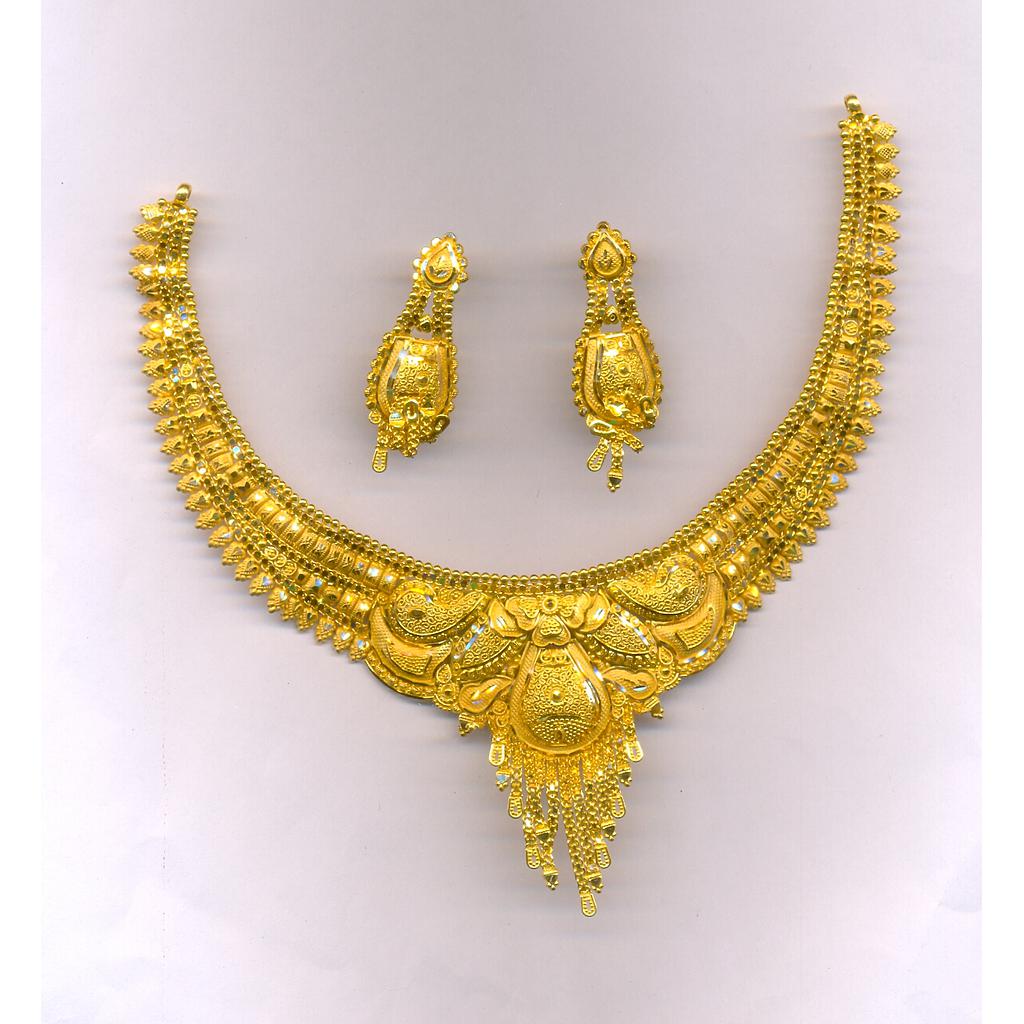 GOLD HALF SET ROUND PLAIN FANCY
