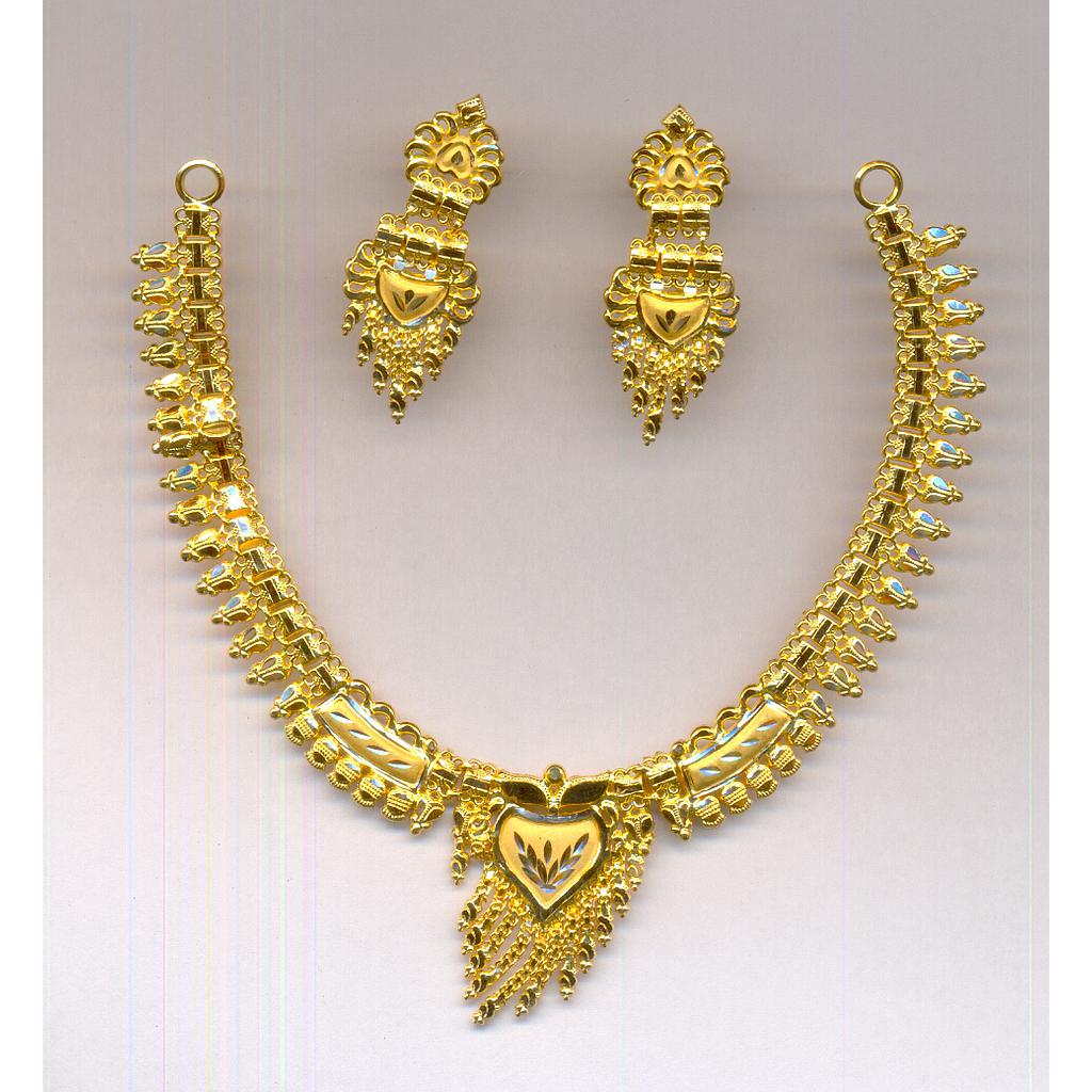 GOLD HALF SET ROUND PLAIN FANCY
