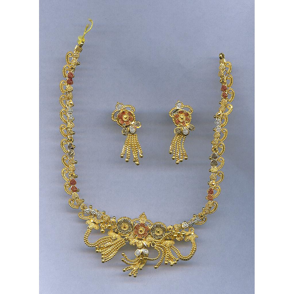 GOLD HALF SET ROUND PLAIN FANCY