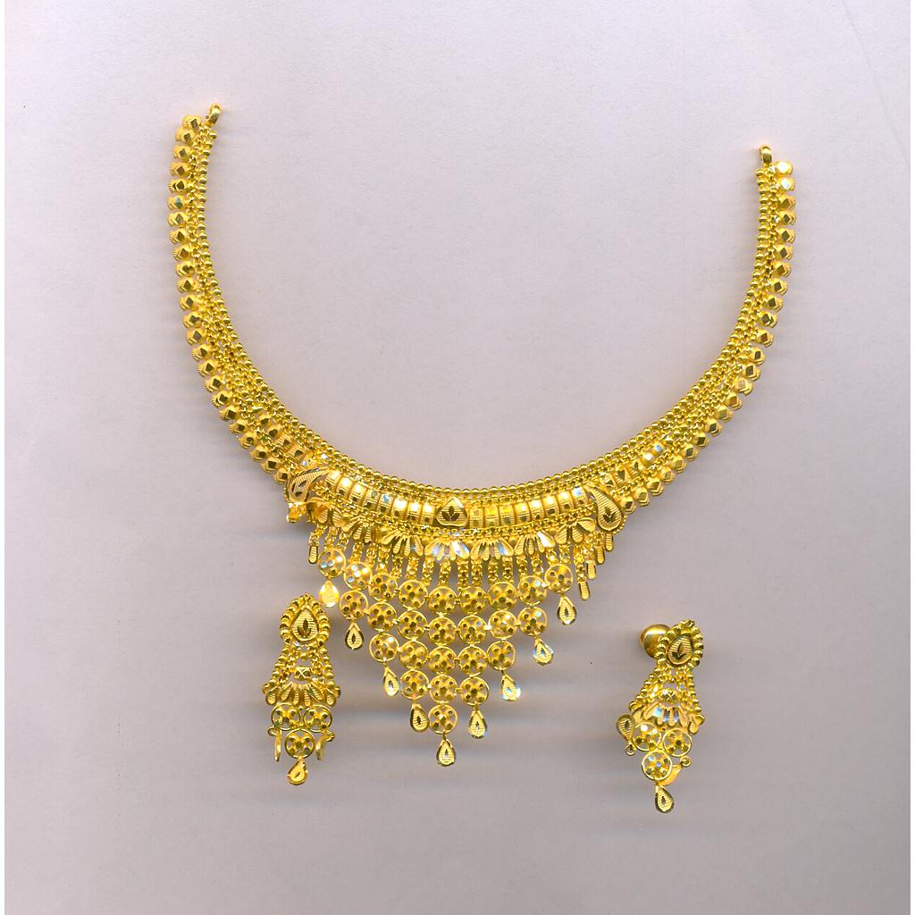 GOLD HALF SET ROUND PLAIN FANCY