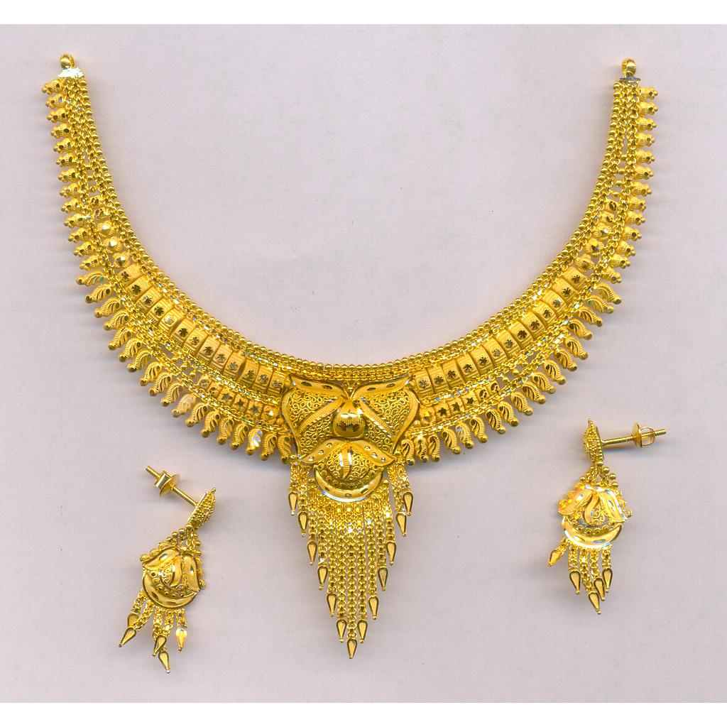 GOLD HALF SET ROUND PLAIN FANCY