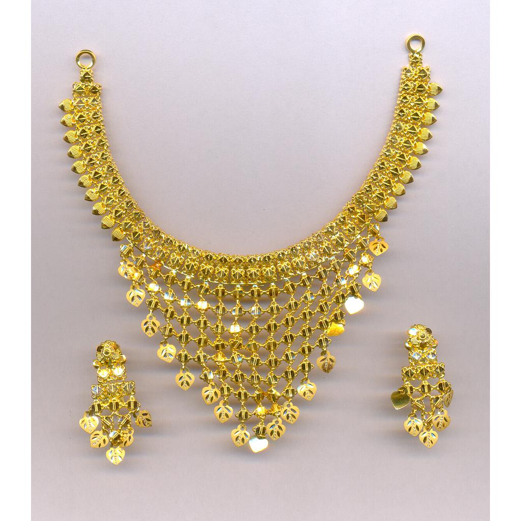 GOLD HALF SET ROUND PLAIN FANCY