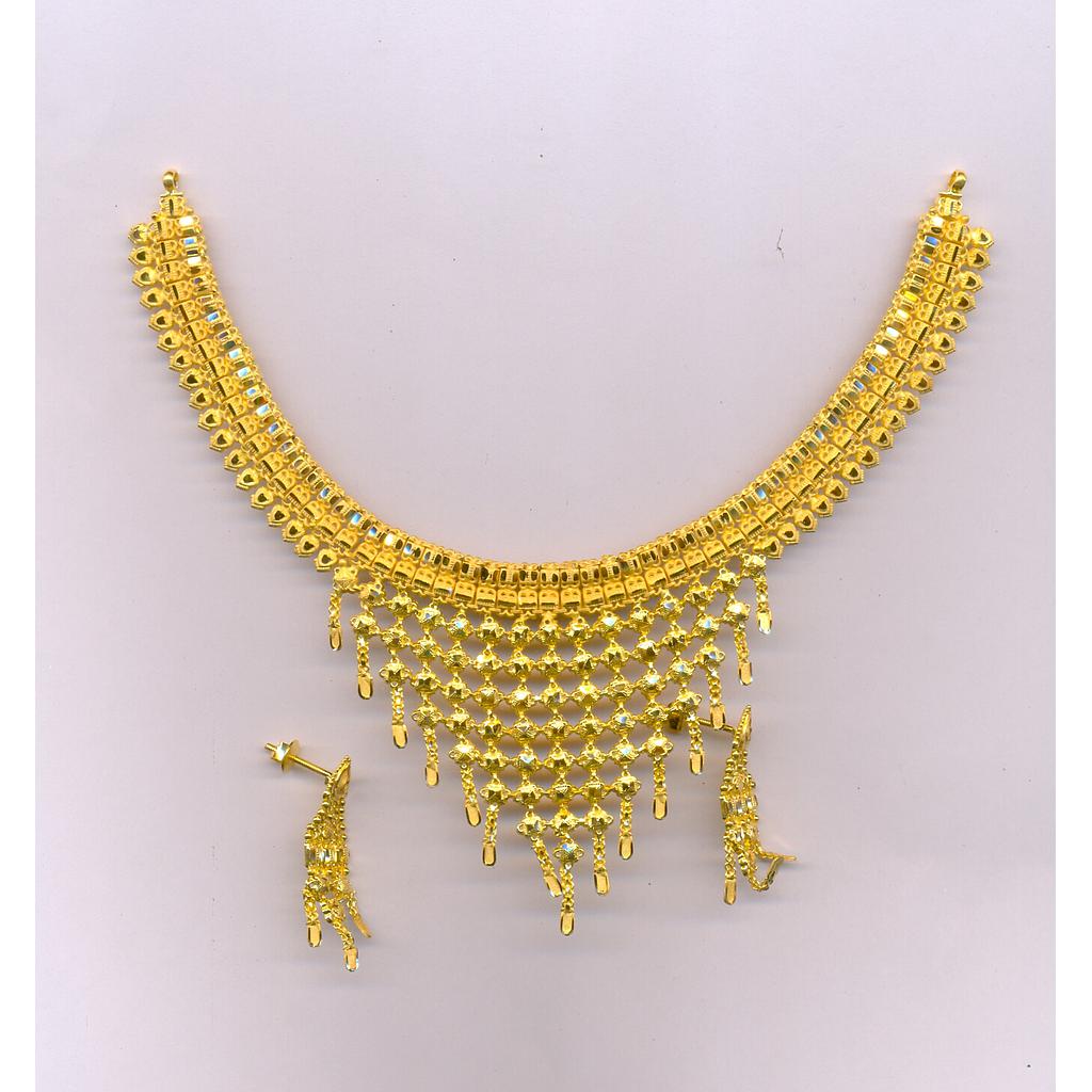 GOLD HALF SET ROUND PLAIN FANCY