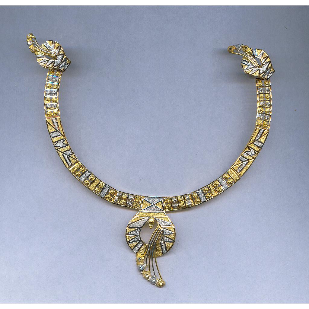GOLD HALF SET ROUND PLAIN FANCY
