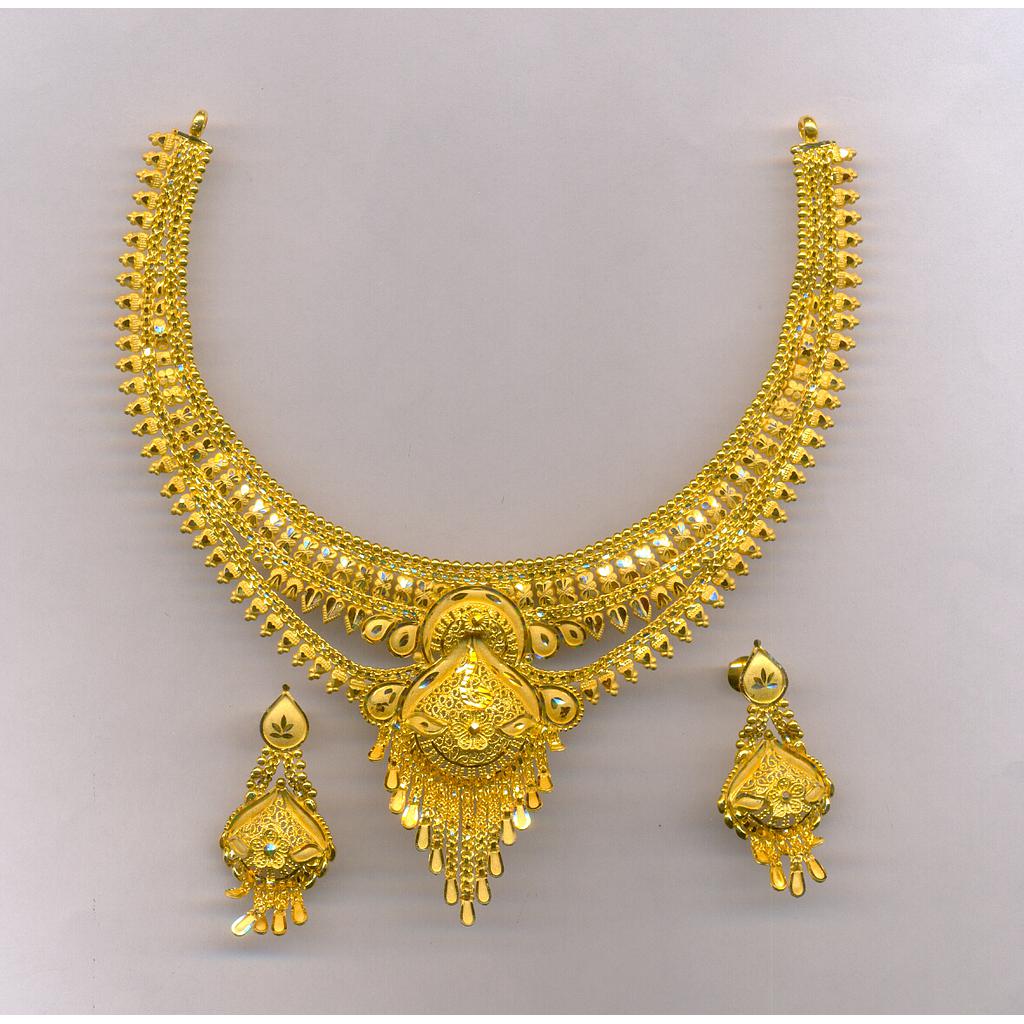 GOLD HALF SET ROUND PLAIN FANCY