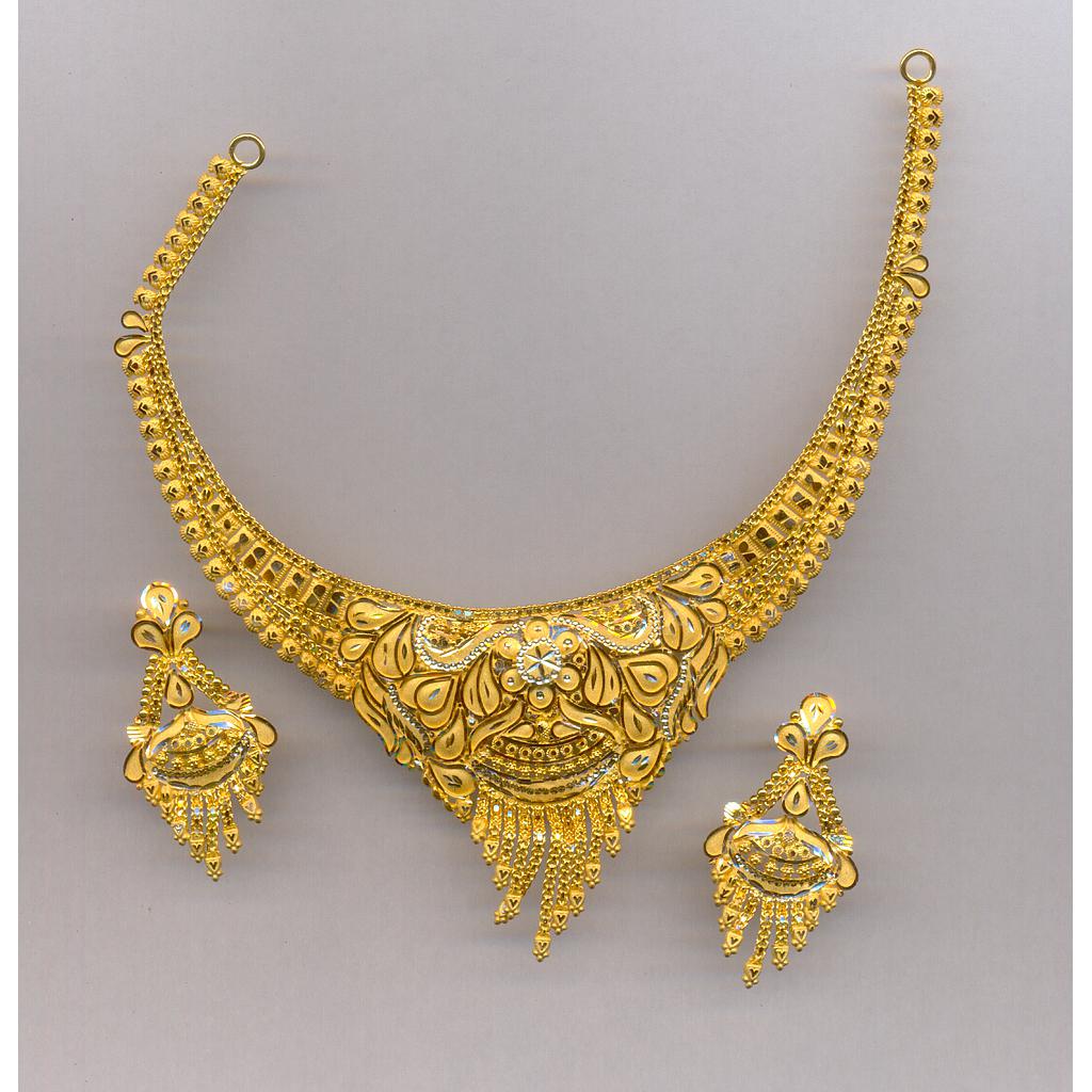 GOLD HALF SET ROUND PLAIN FANCY