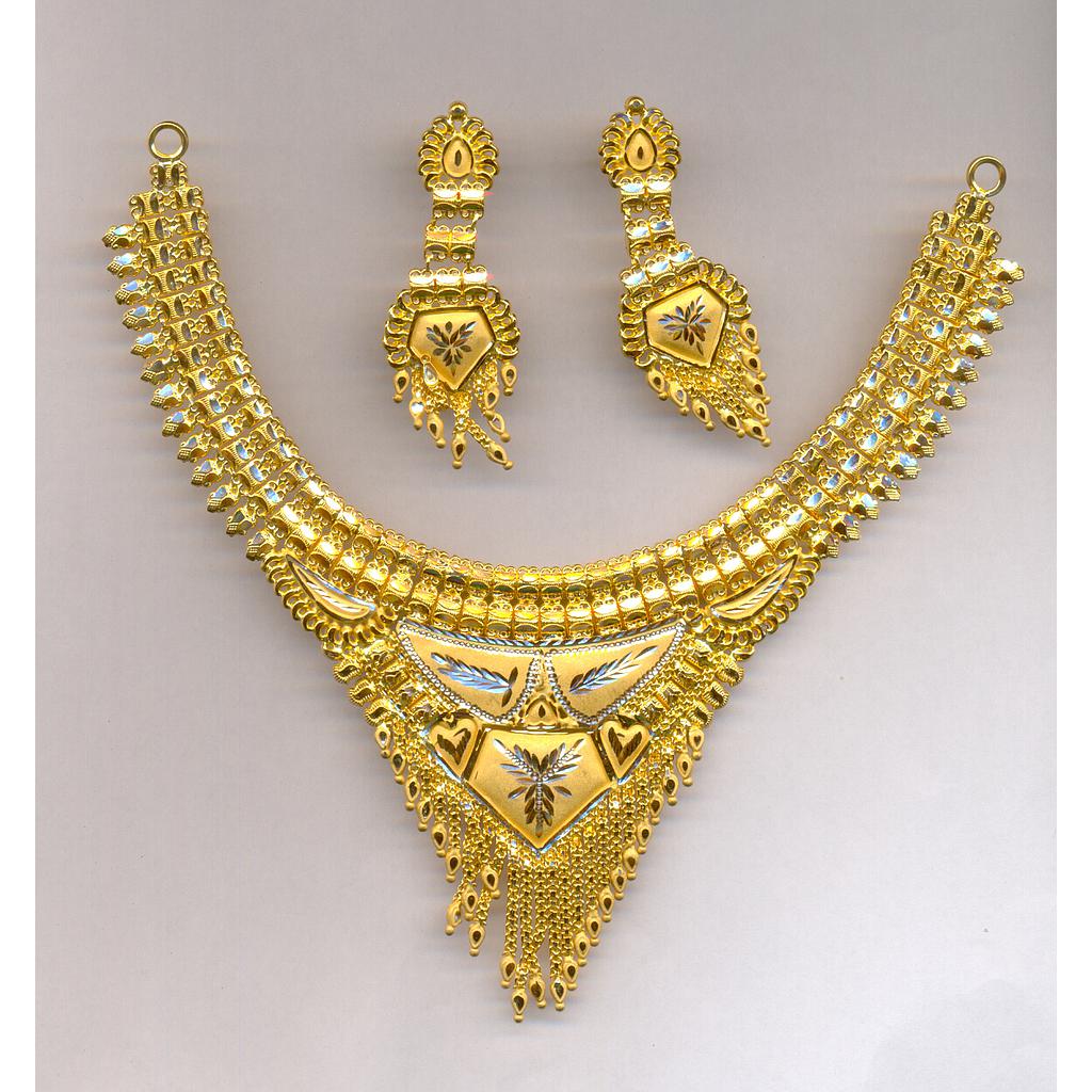 GOLD HALF SET ROUND PLAIN FANCY