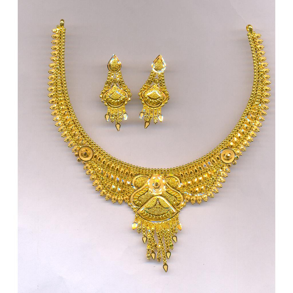 GOLD HALF SET ROUND PLAIN FANCY