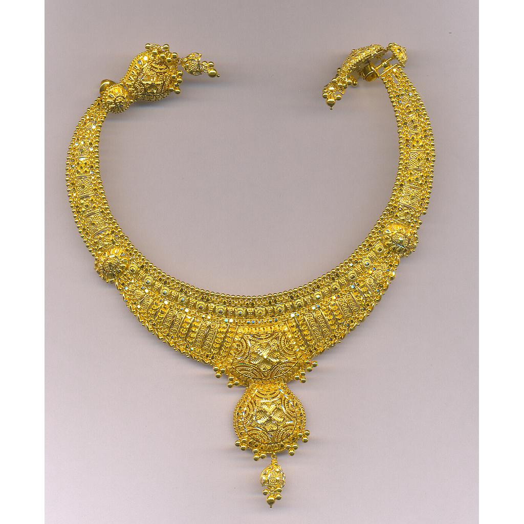 GOLD HALF SET ROUND PLAIN FANCY
