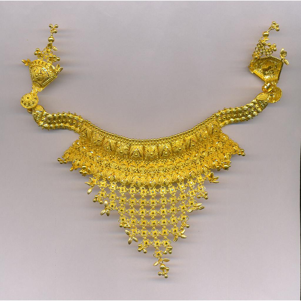 GOLD HALF SET ROUND PLAIN FANCY