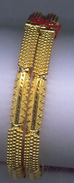 GOLD HALF SET ROUND PLAIN FANCY