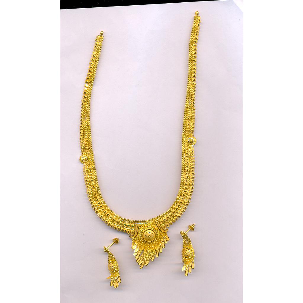 GOLD HALF SET ROUND PLAIN FANCY