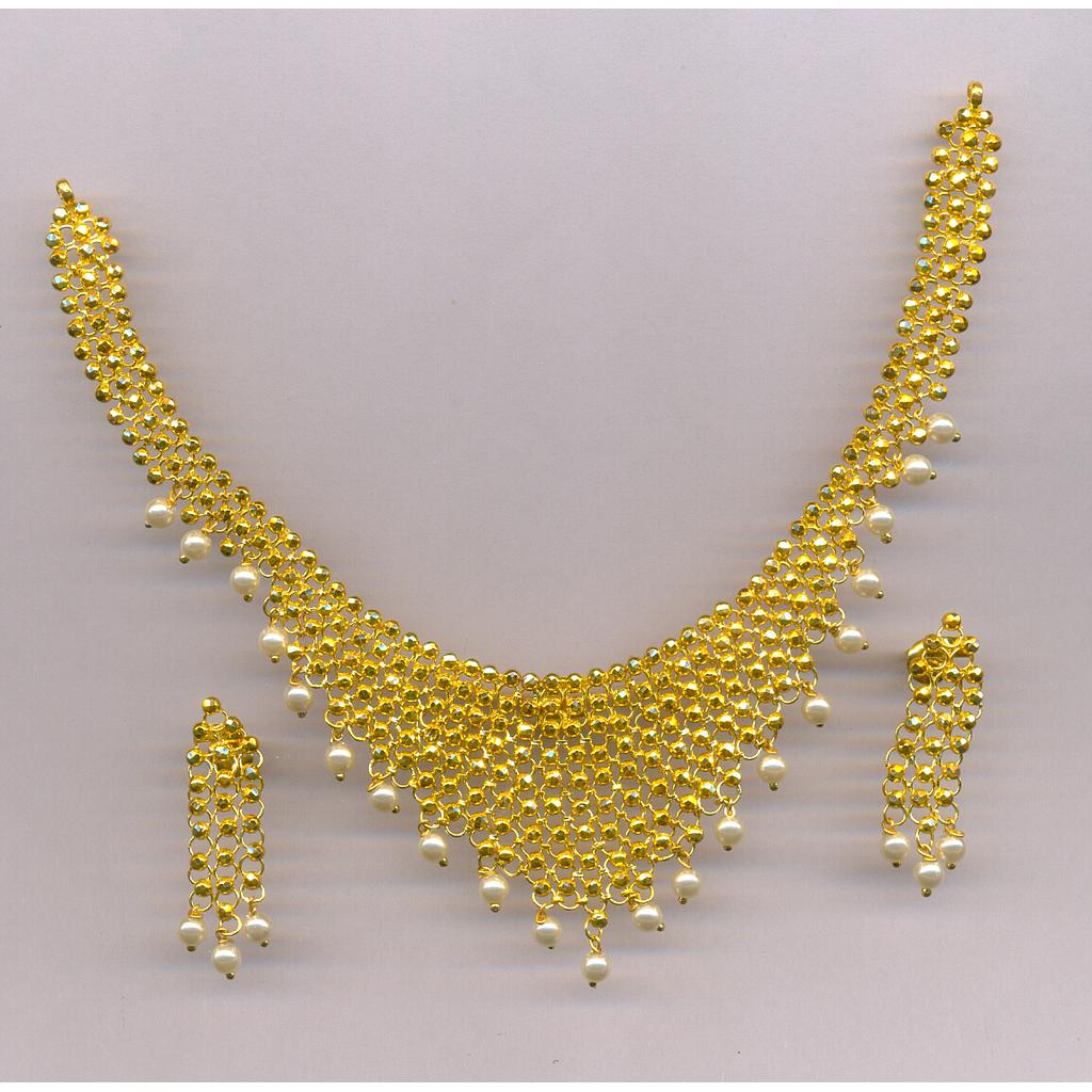 GOLD HALF SET ROUND PLAIN FANCY