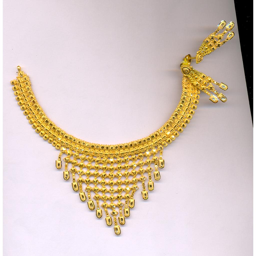 GOLD HALF SET ROUND PLAIN FANCY