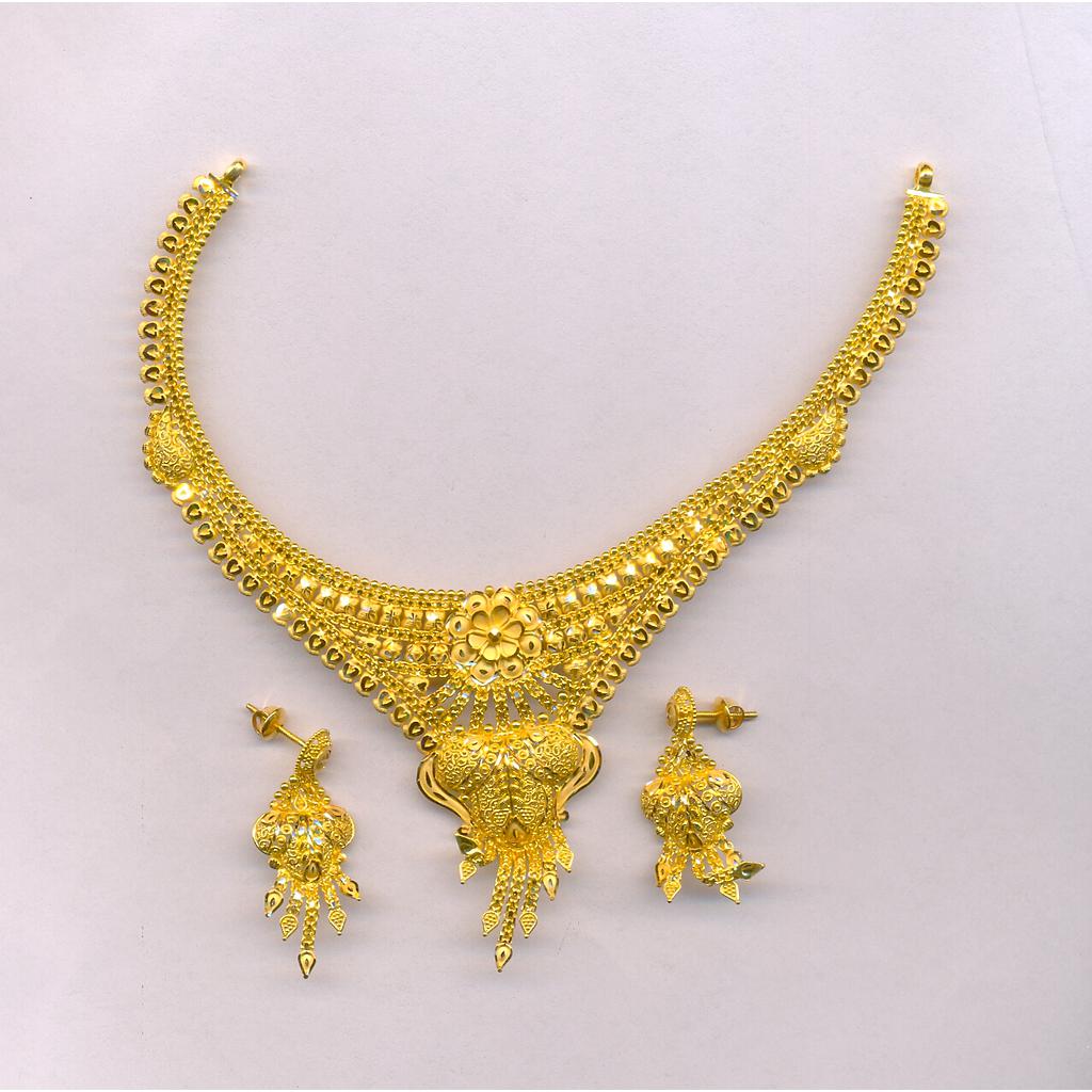 GOLD HALF SET ROUND PLAIN FANCY
