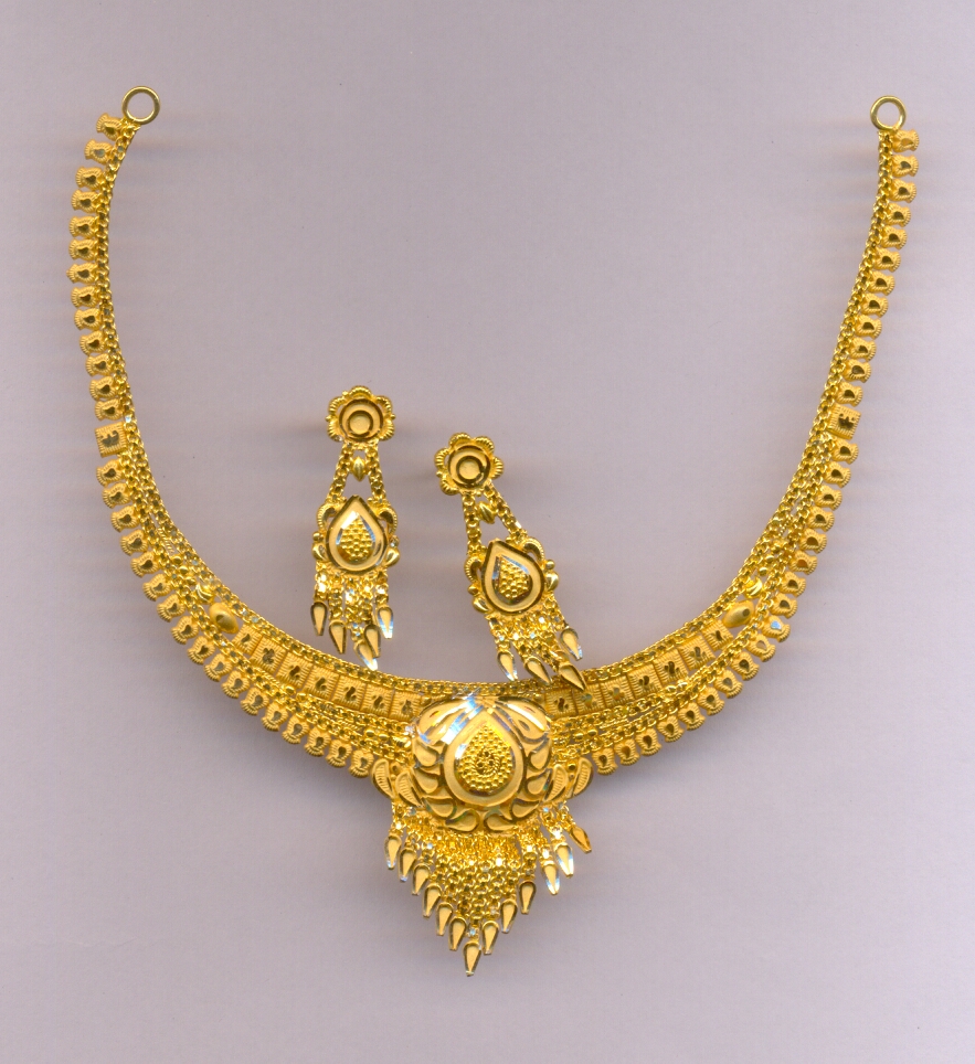 GOLD HALF SET ROUND PLAIN FANCY