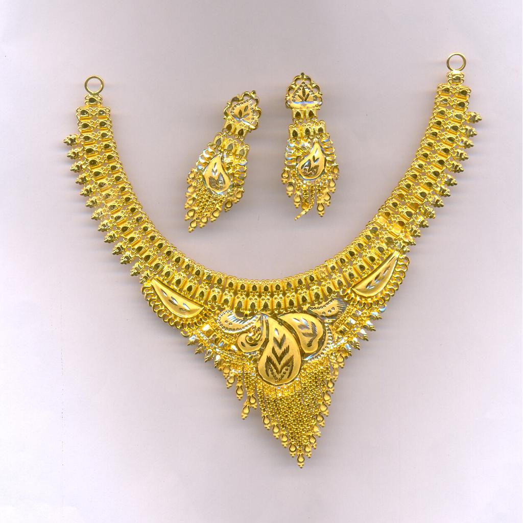 GOLD HALF SET ROUND PLAIN FANCY