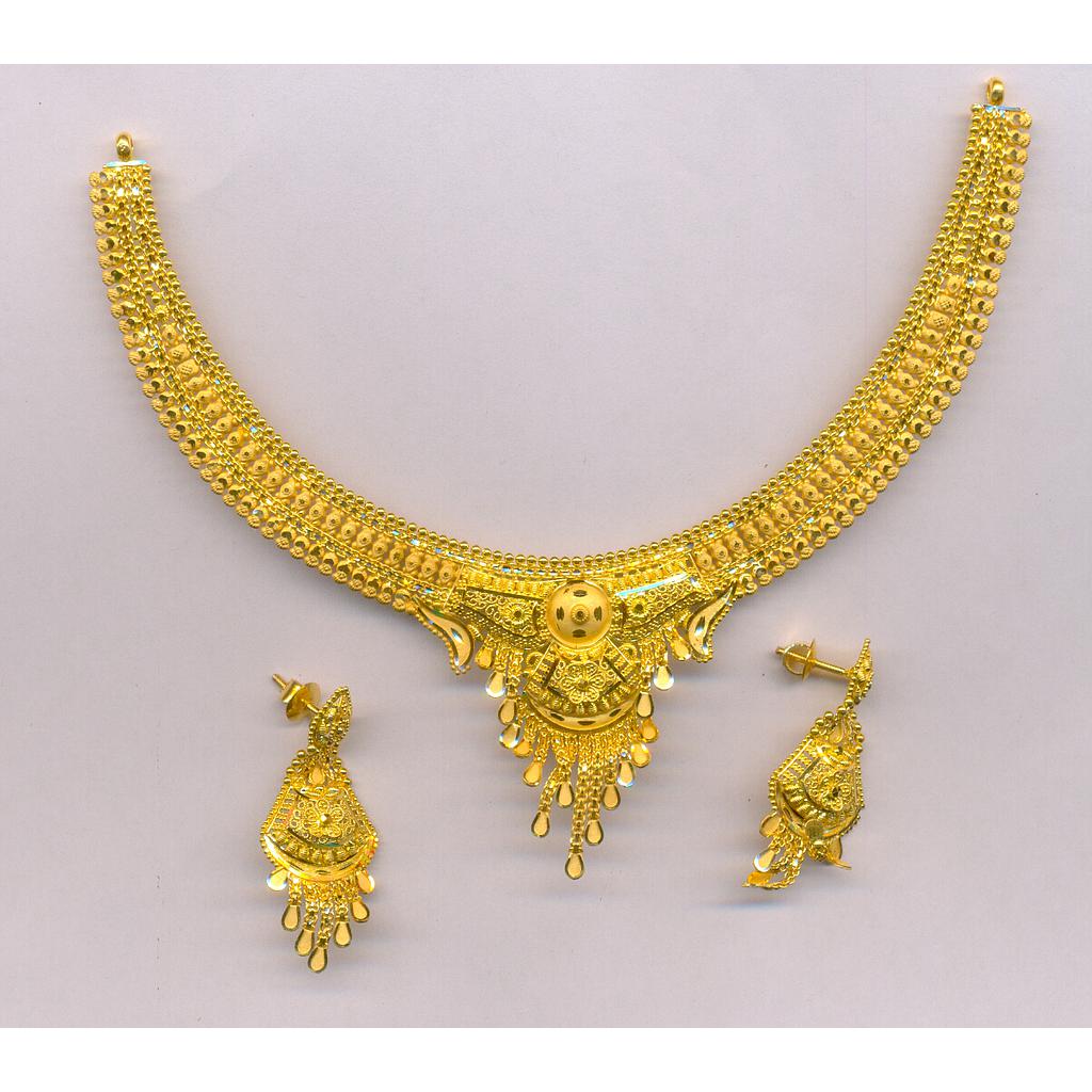 GOLD HALF SET ROUND PLAIN FANCY