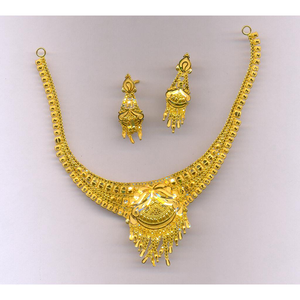 GOLD HALF SET ROUND PLAIN FANCY