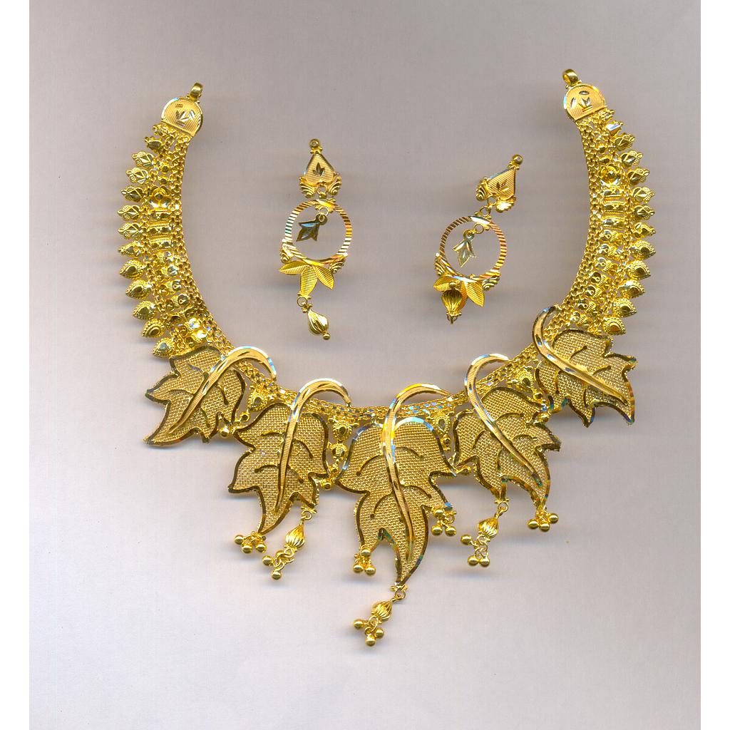 GOLD HALF SET ROUND PLAIN FANCY