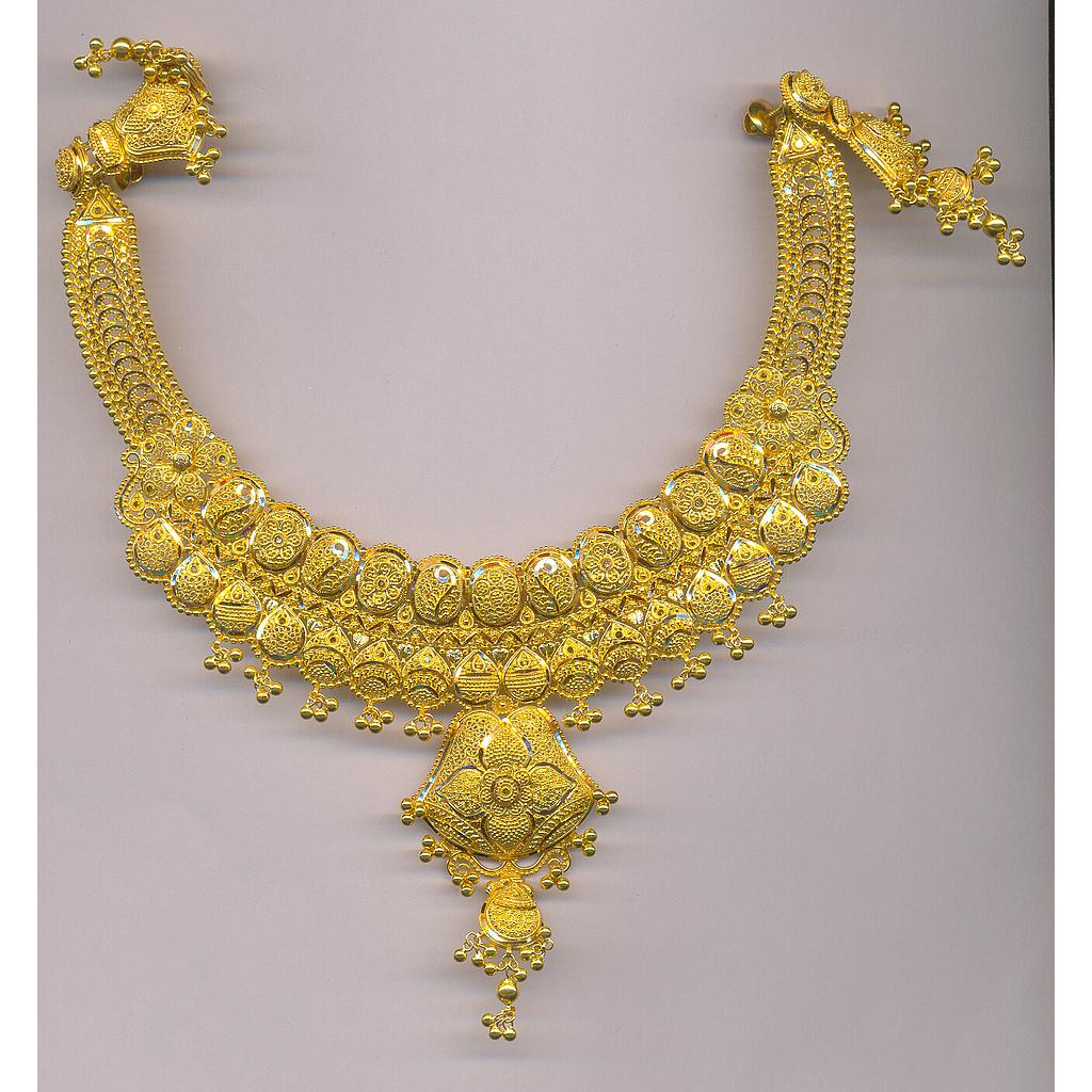 GOLD HALF SET ROUND PLAIN FANCY