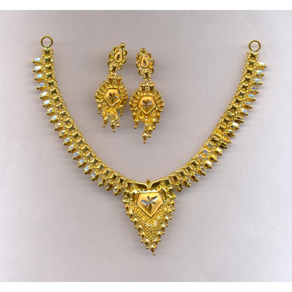 GOLD HALF SET ROUND PLAIN FANCY