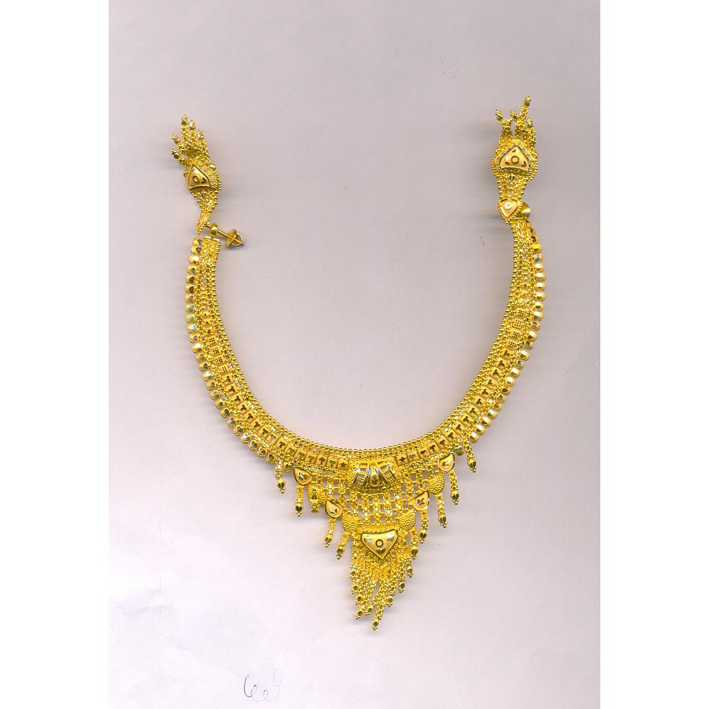 GOLD HALF SET ROUND PLAIN FANCY