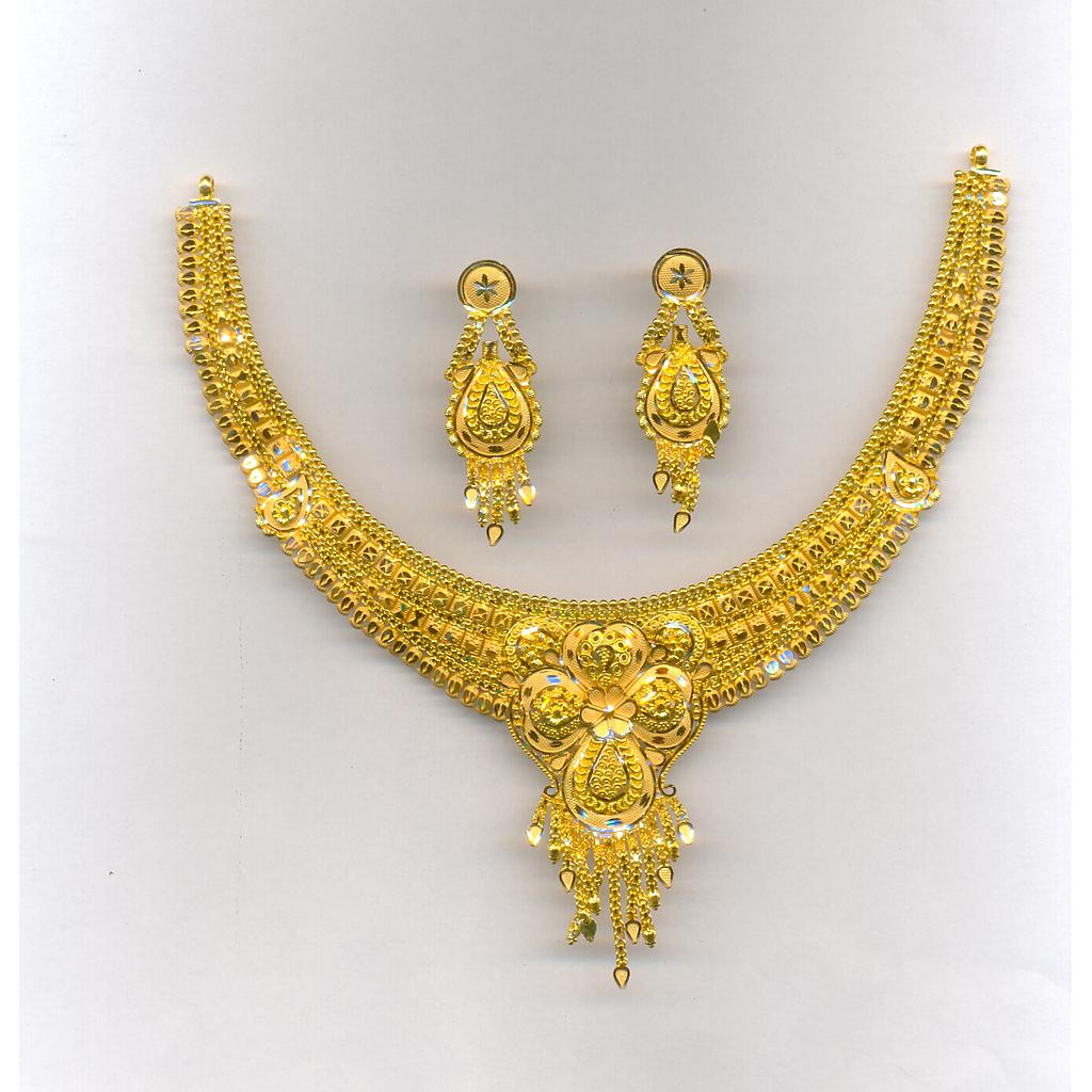 GOLD HALF SET ROUND PLAIN FANCY