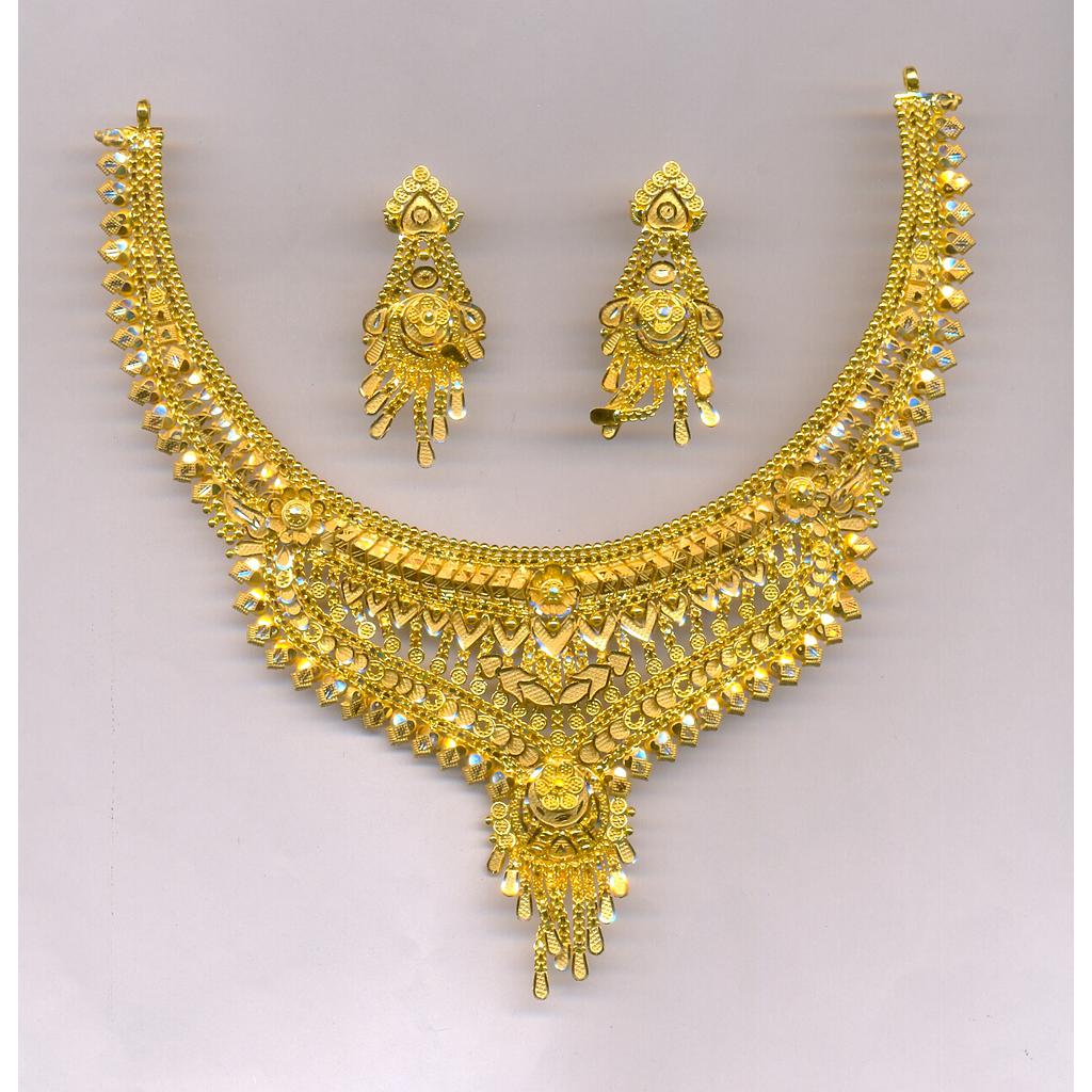 GOLD HALF SET ROUND PLAIN FANCY