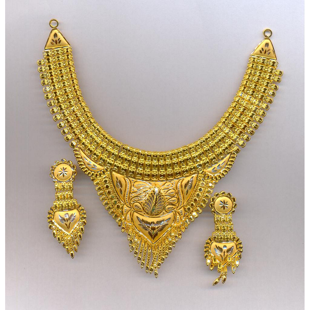 GOLD HALF SET ROUND PLAIN FANCY
