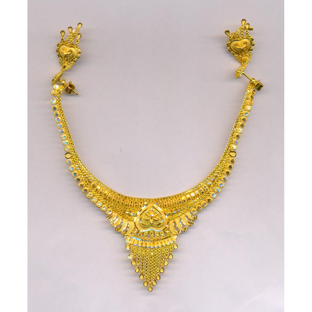 GOLD HALF SET ROUND PLAIN FANCY