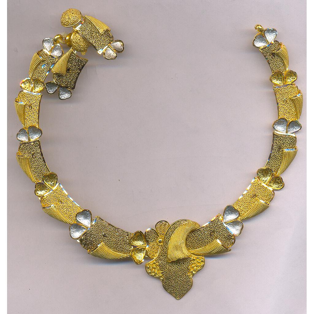 GOLD HALF SET ROUND PLAIN FANCY