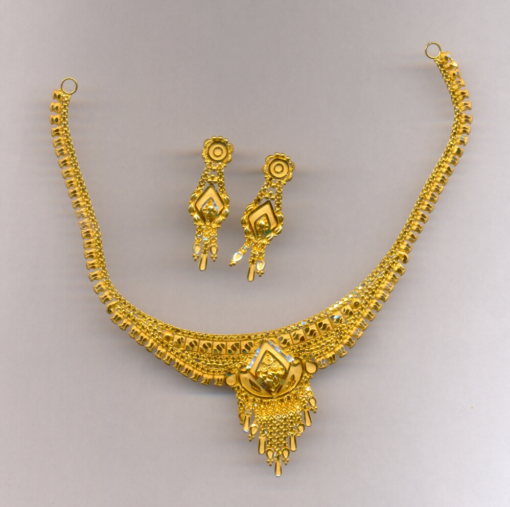 GOLD HALF SET ROUND PLAIN FANCY