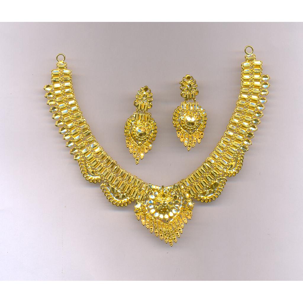 GOLD HALF SET ROUND PLAIN FANCY