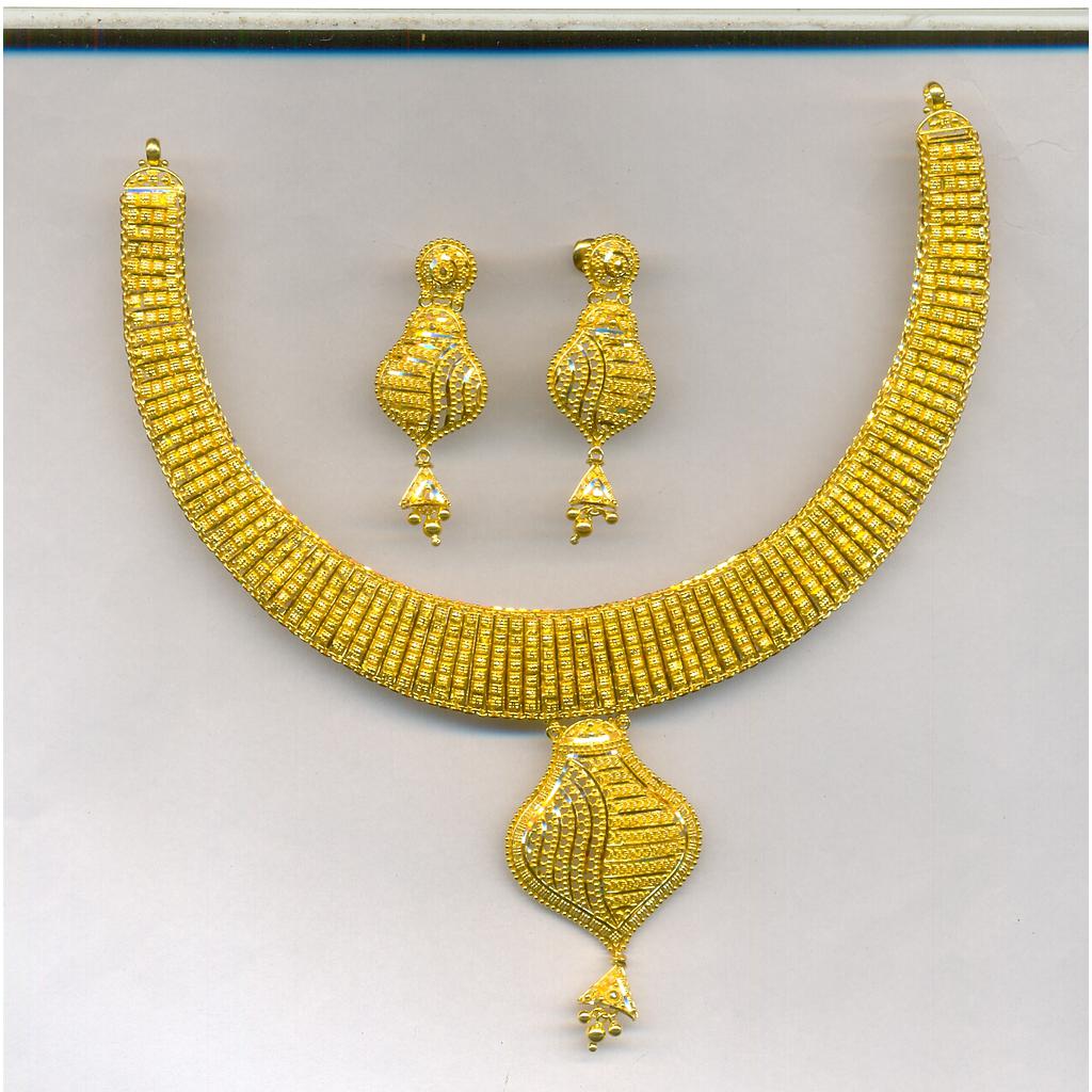 GOLD HALF SET ROUND PLAIN FANCY