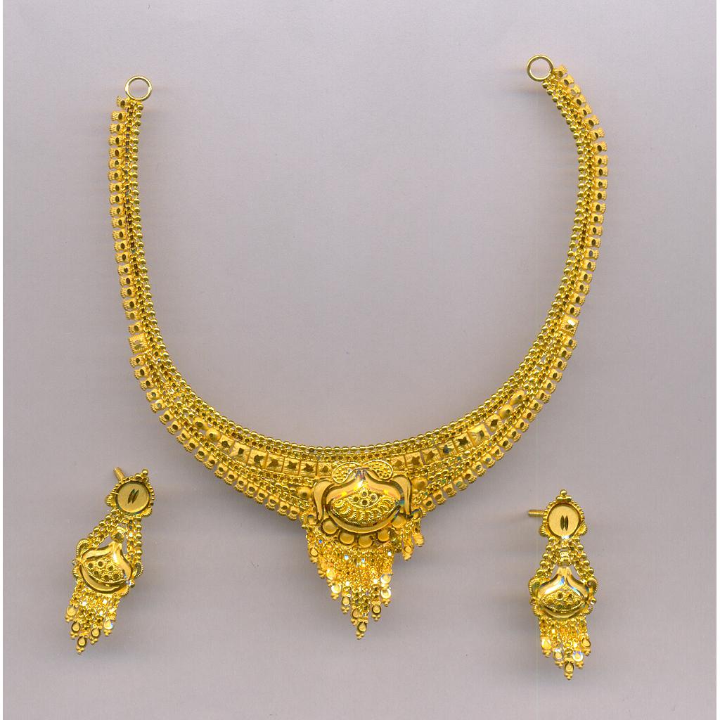 GOLD HALF SET ROUND PLAIN FANCY