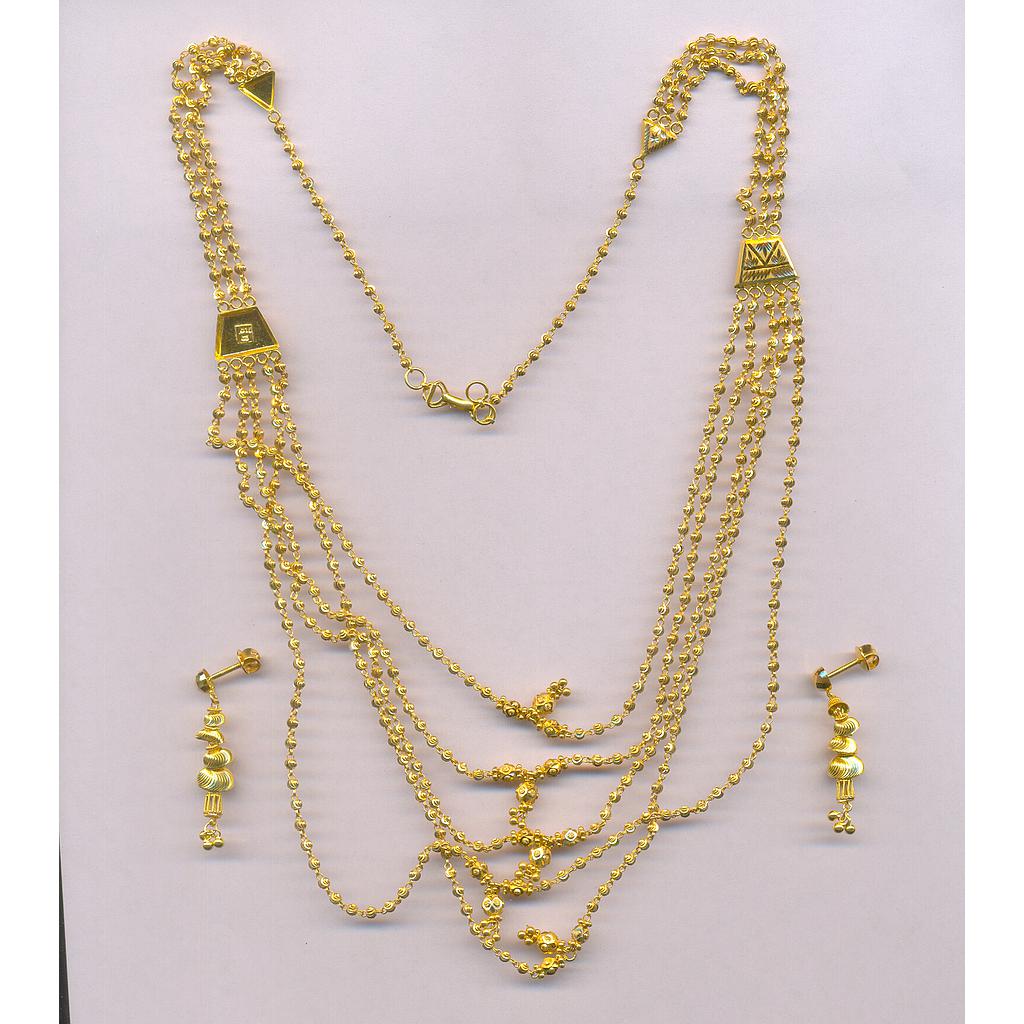 GOLD HALF SET ROUND PLAIN FANCY