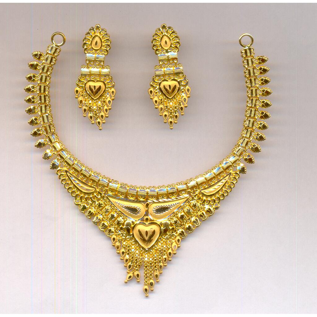 GOLD HALF SET ROUND PLAIN FANCY
