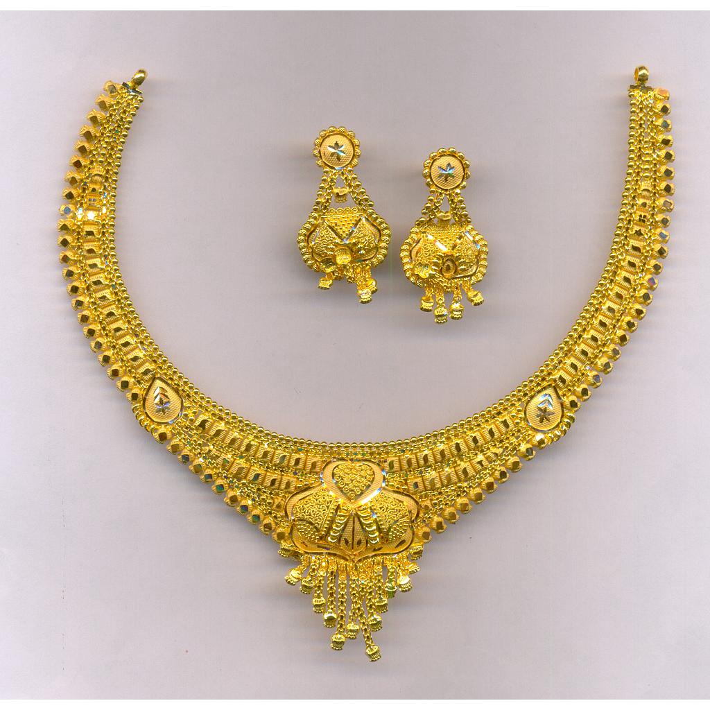 GOLD HALF SET ROUND PLAIN FANCY