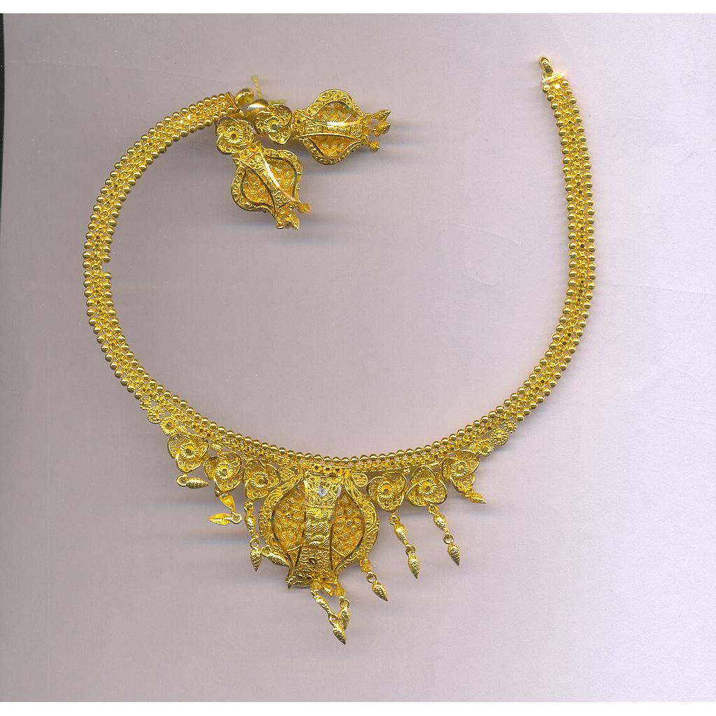 GOLD HALF SET ROUND PLAIN FANCY