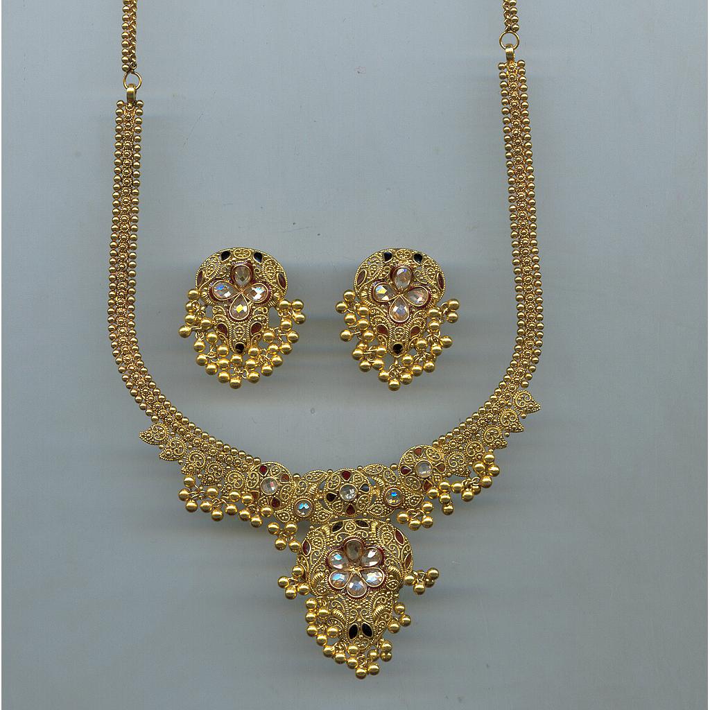 GOLD HALF SET ROUND PLAIN FANCY