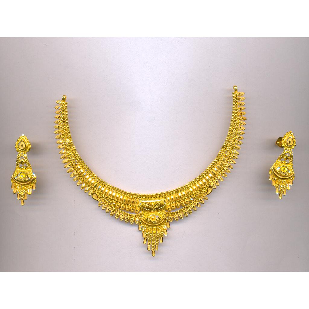 GOLD HALF SET ROUND PLAIN FANCY