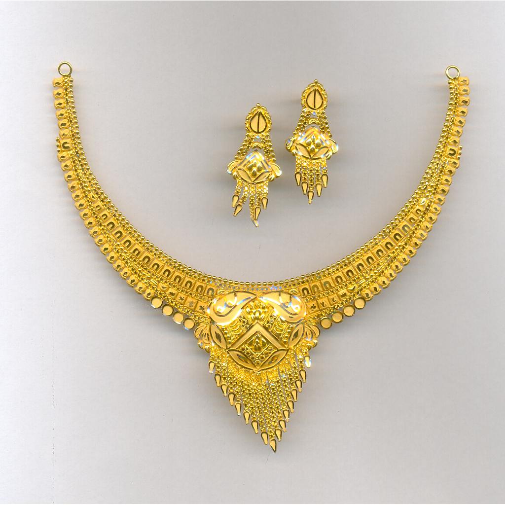 GOLD HALF SET ROUND PLAIN FANCY