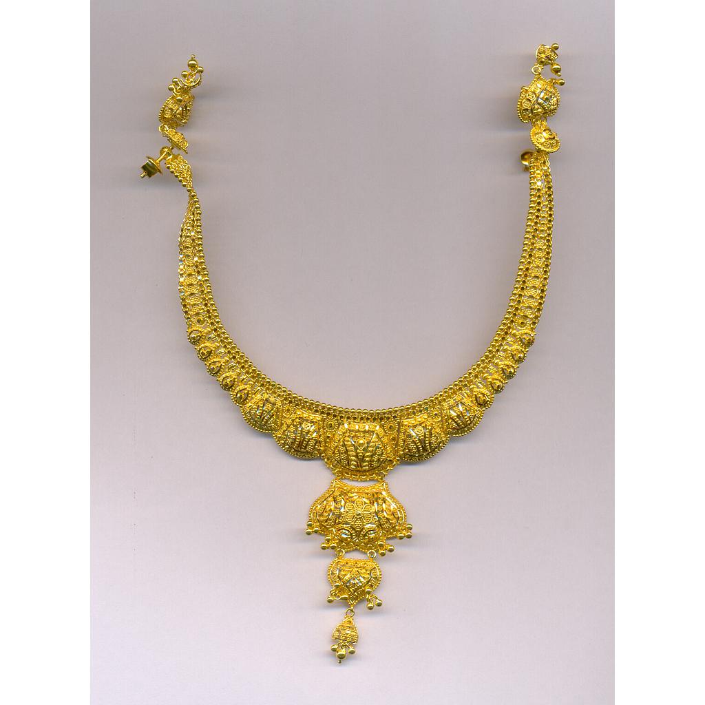 GOLD HALF SET ROUND PLAIN FANCY