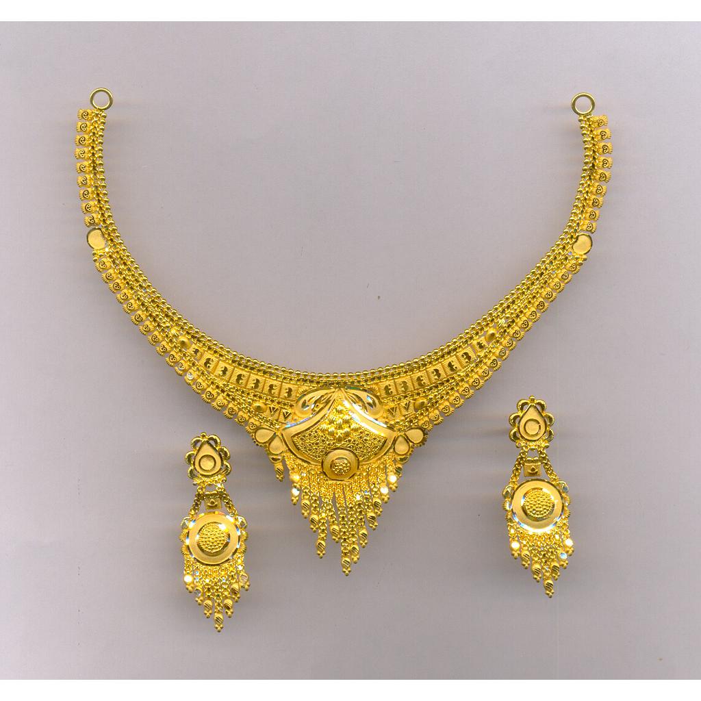 GOLD HALF SET ROUND PLAIN FANCY