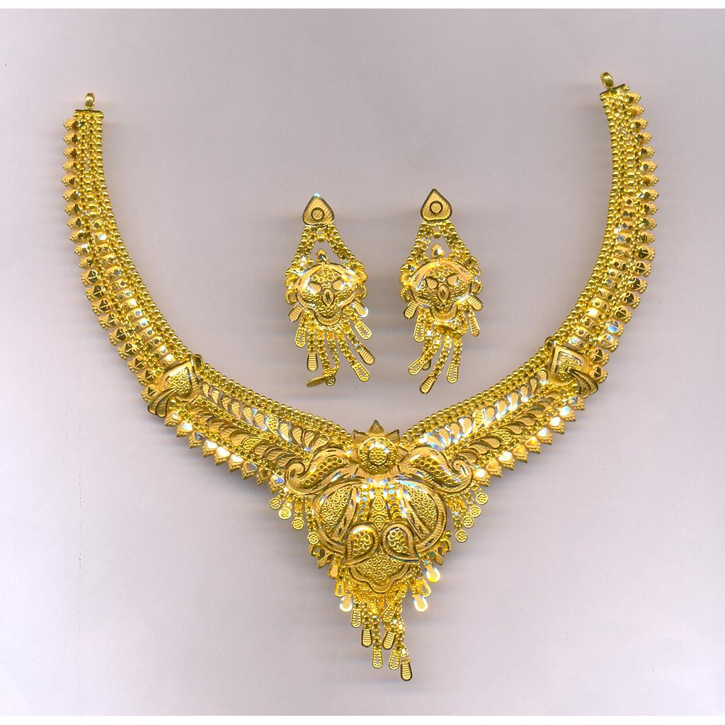 GOLD HALF SET ROUND PLAIN FANCY